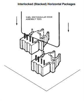 機械図面 - Broadcom AFBR-2529SIZ光ファイバ・レシーバ